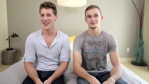 Next Door Buddies: Smiling Twink Takes it All