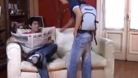 Two concupiscent twink Steamy gay Sex
