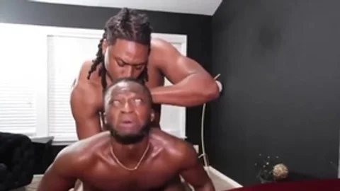 Cums Multiple Times On Bbc. dirty homosexual Sex