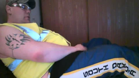 Track Pants jack off