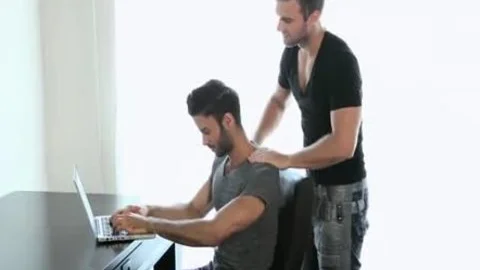Gabriel Clark bangs Tony Milan