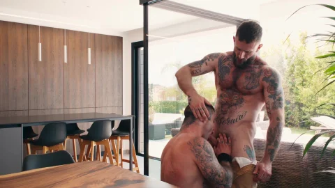 Men: Blessed Gets His Fill of Tall Top