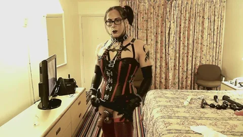 Sissy sextoy bondman