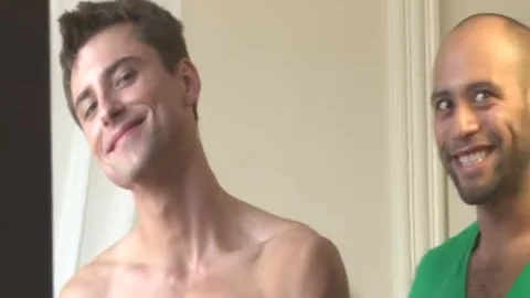 NS - Tyler Alexander pokes Wolfie Blue