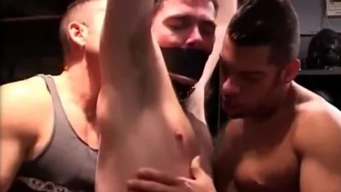 teen slave With Two men